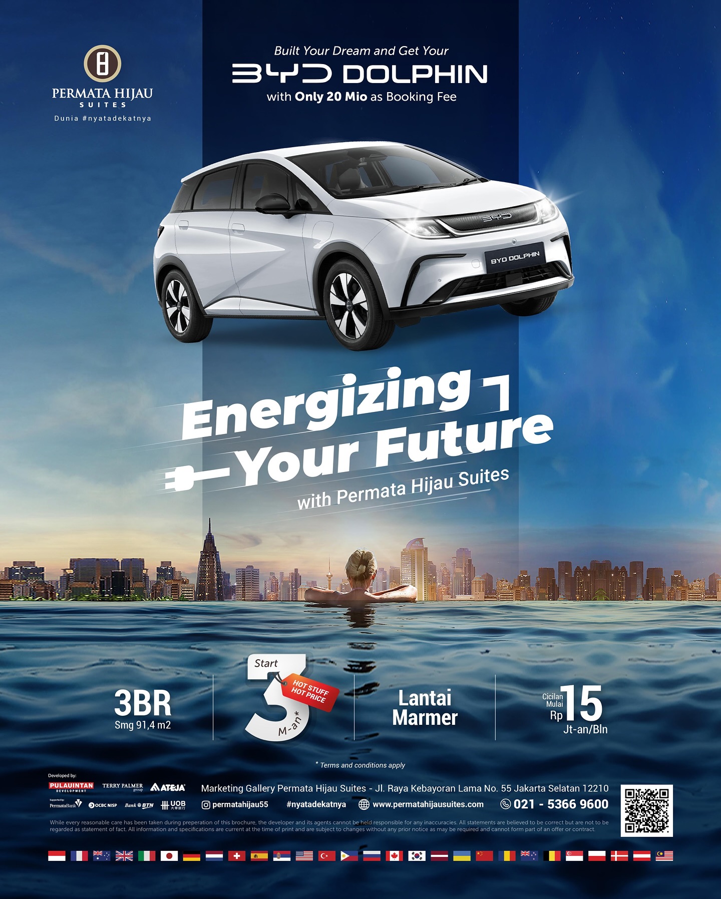 Hunian Mewah di Jaksel, Bonus Mobil Impian!
Permata Hijau Suites, hunian mewah di jantung Jakarta Selatan, kini hadir dengan penawaran luar biasa!
🚘 Dapatkan BYD Dolphin hanya dengan booking fee 20 juta saja!
📍2,5 KM dari GBK Senayan
💎 Unit eksklusif 3BR mulai 91,4 m²
🏛️ Lantai marmer mewah + Jendela Panoramic View 270 degree
💰 Cicilan mulai dari 15 juta-an/bulan
🌍 Dihuni oleh komunitas expat lebih dari 28 negara
Tinggal di Permata Hijau Suites bukan hanya soal tempat tinggal,
ini tentang gaya hidup untuk investasi dimasa depan.
**Saatnya “Energizing Your Future” bersama Permata Hijau Suites.
📍 Kunjungi Marketing Gallery kami di Permata Hijau Suites
📞 021 - 5366 9600
📲 www.permatahijausuites.com
#businessman #businesswoman #apartmentjakarta #expatlife #apartmentjakartaselatan #permatahijausuites #nyatadekatnya #epicsentrumofgrowth #potongkompas
#posisimuprestasimu #thelastreasure