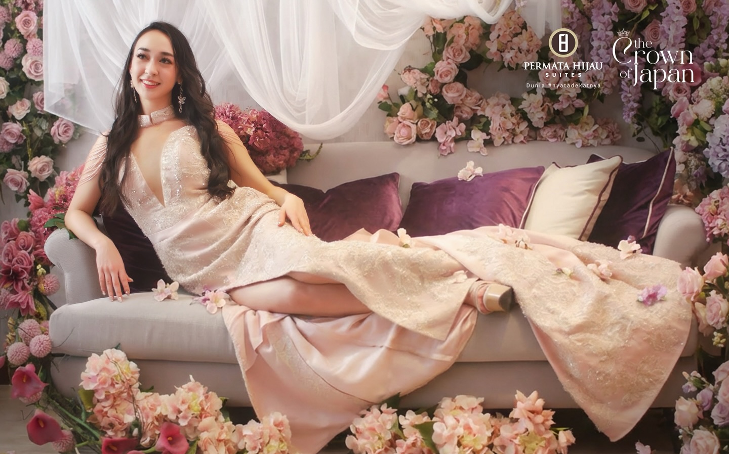 Happy Valentine’s Day.
Today is a beautiful reminder that love is not only about romance, but about appreciation, kindness, and gratitude for everyone who fills our lives with warmth. May we continue to cherish our partners, treasure our families, value our friends, and spread love wherever we go.
Talent @alina.joan Miss Cosmo Japan 2026
@thecrownofjapan
Venue @permatahijau55
Photographer @danozdannoz
Stylist @by.valenciaver
Gowns @prettycia.official
Conceptor @weciwecikimoci
Earrings @komangtri.jewelry
Videographer @myotohendry
#permatahijausuites #nyatadekatnya #apartmentjakartaselatan