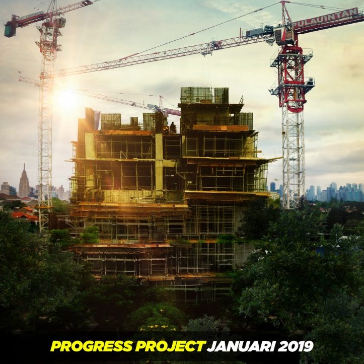 Progress Permata Hijau Suites, 2 Januari 2019